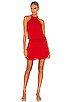view 1 of 3 Smocked Waist Halter Mini Dress in Affair