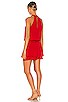 view 3 of 3 Smocked Waist Halter Mini Dress in Affair