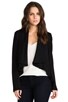 Coated Drape Blazer, view 1 of 4, click to view large image.