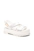 view 2 of 5 Aubrey Sandal in White & Silver