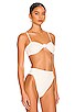 Penelope Reversible Bikini Top, view 2 of 4, click to view large image.