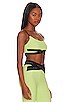 view 2 of 4 Jules Rib Sports Bra in Electric Lime