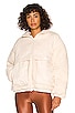 Aina Faux Sherpa Reversible Jacket, view 3, click to view large image.