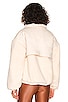 view 5 of 6 Aina Faux Sherpa Reversible Jacket in Off-White
