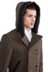 Asher Hooded Peacoat, view 7 of 8, click to view large image.
