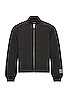 view 1 of 5 South Quilted Bomber in Black