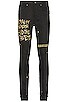 view 2 of 3 Van Denim Winkle Pant in black