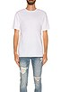 view 3 of 3 Kross Biggie Tee in Optic White