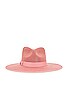 view 3 of 3 Rose Rancher Hat in Rose Pink