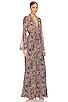 view 2 of 3 Echo Jumpsuit in Brown Multi Neutral Paisley