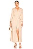 view 1 of 3 Cameron Long Shirt Dress in Sand