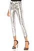 view 1 of 4 Margot High Rise Skinny in Silver Foil