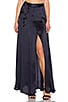 view 1 of 3 Ocean Maxi Skirt in Midnight