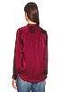 view 3 of 4 Bianca Blouse in Black Cherry