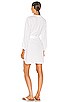 view 3 of 4 Sonia Shirt Dress in White
