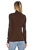 view 3 of 4 Roosevelt Turtleneck in Mahogany