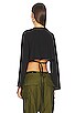 view 4 of 5 Cardigan Bralette in Black