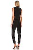 view 3 of 3 SLEEVELESS TURTLENECK ジャンプスーツ in Black