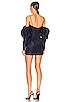 view 3 of 3 Puff Sleeve Dress in Navy