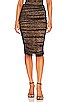 view 1 of 4 Pencil Skirt with Ruching in Black