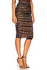 view 2 of 4 Pencil Skirt with Ruching in Black