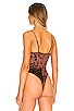 Top Stitch Bodysuit, view 4 of 5, click to view large image.