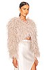 view 3 of 5 Hallie Cropped Jacket in Feather Pink