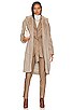 view 5 of 5 Bardot Vegan Belted Jacket in Taupe