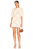 view 1 of 3 Kathan Crochet Mini Dress in ivory