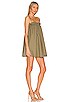 view 2 of 3 The Arcello Mini Dress in Sage Green