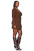 view 4 of 7 SILAS 원피스 in Sienna Brown