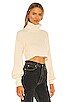 view 2 of 4 Lucia Cropped Turtleneck in Cream