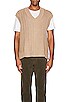 view 3 of 4 Hara Sweater Vest in Tamarind