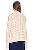 view 3 of 4 FARIDA クルーネックプルオーバー in Ivory