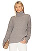 view 1 of 4 Amias Turtleneck in Heather Grey