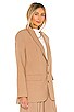 view 3 of 5 The Beau Blazer in Brown