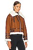 view 3 of 4 x Marianna Hewitt Benton Jacket in Dark Brown
