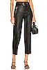 view 1 of 4 Trae Leather Pant in Black