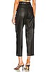 view 3 of 4 Trae Leather Pant in Black
