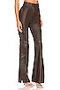 view 2 of 4 Court Leather Pant in Brown