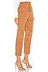 view 2 of 4 Ansley Leather Pant in Nude Camel