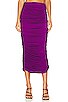 view 1 of 4 Brett Midi Skirt in Grape Purple