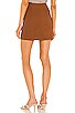 view 3 of 4 Perla Mini Skirt in Brown