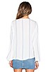 x REVOLVE The Wrap Blouse, view 4 of 6, click to view large image.