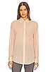 view 1 of 4 Sheer Buttondown Top in Flesh Nude