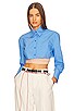 view 1 of 4 Maureen Cropped Top in Classic Blue