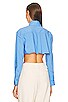 view 3 of 4 Maureen Cropped Top in Classic Blue
