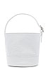 view 2 of 4 Lenny Mini Bucket Bag in White