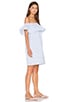 Lea Ruffle Mini Dress, view 2, click to view large image.