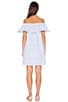 Lea Ruffle Mini Dress, view 3, click to view large image.